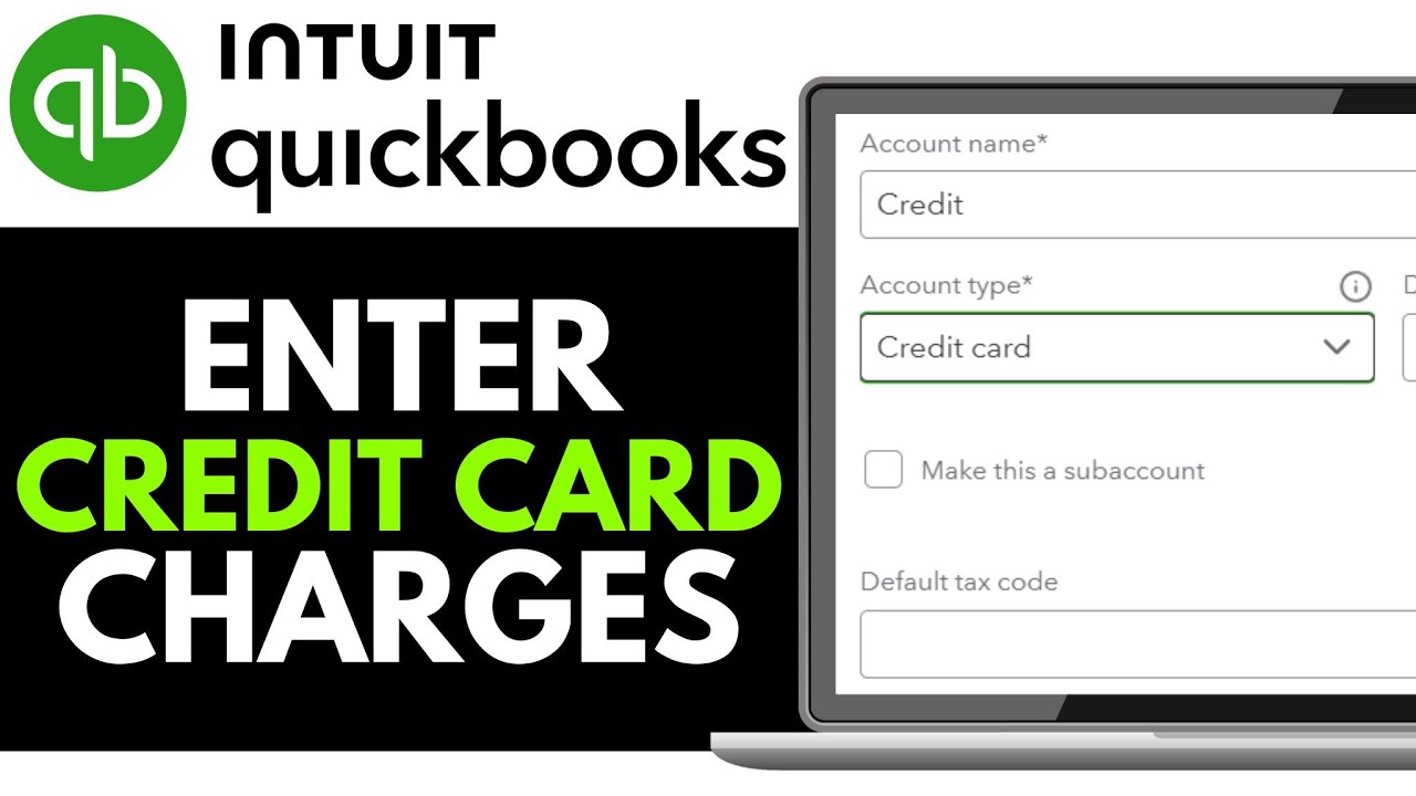 How to Record Credit Card Transactions in Quickbooks Online 2025 (QUICK ...