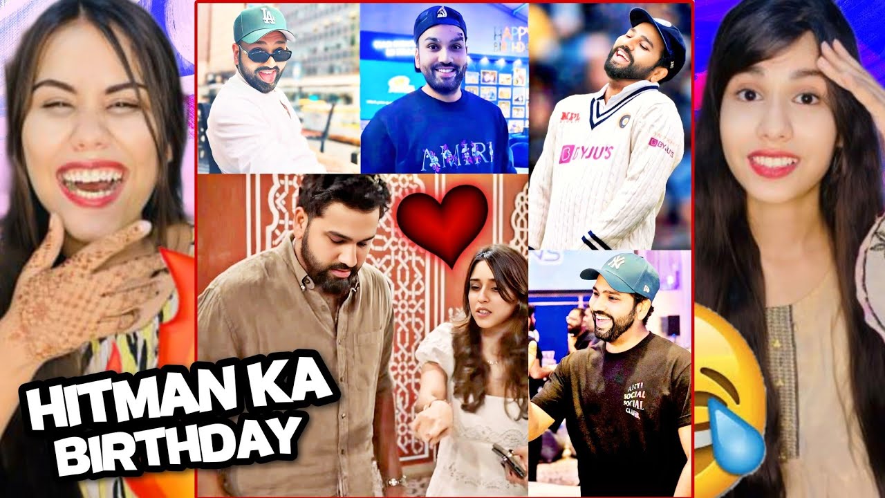 Rohit Sharma Birthday Reaction 🎂 | Hitman Ka Birthday Bash 🎉 | Instagram Trending Reels 2025