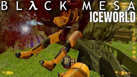 Black Mesa 2v1 Multiplayer Gameplay on Iceworld