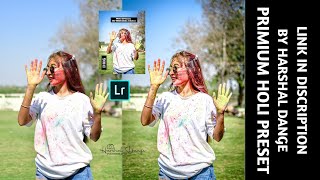 Lightroom Holi Preset | Holi Tone | Lightroom Holi Photo Editing | #holistatus #lightroom screenshot 4