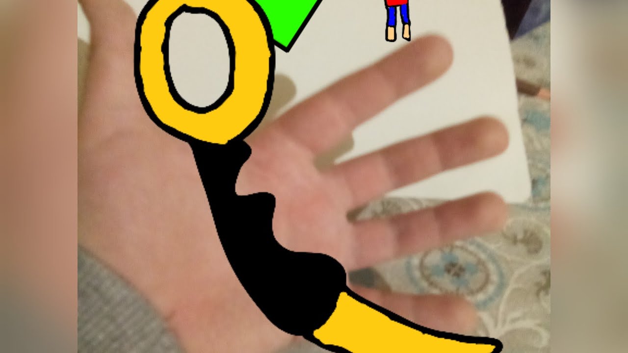 как нарисовать шедевр и нанести на фото - YouTube