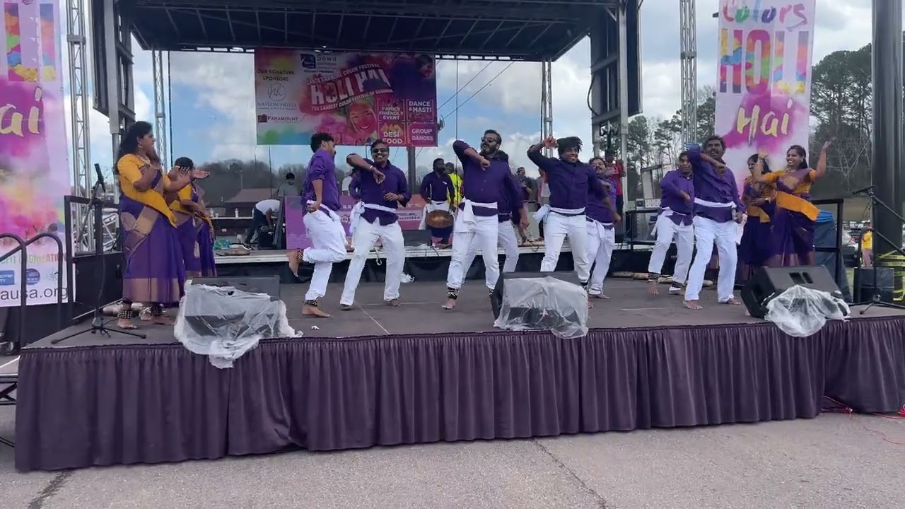 Holi Celebration - Atlanta Parai Team Performance