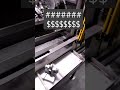 CNC Machined Parts Manual Conveyor #shorts #fabrication