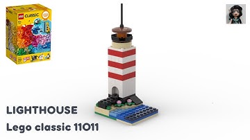 LIGHTHOUSE Lego classic 11011 ideas How to build easy