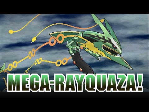 ¡Se ha anunciado a Mega-Rayquaza para Pokémon Rubí Omega y Pokémon Zafiro Alfa!