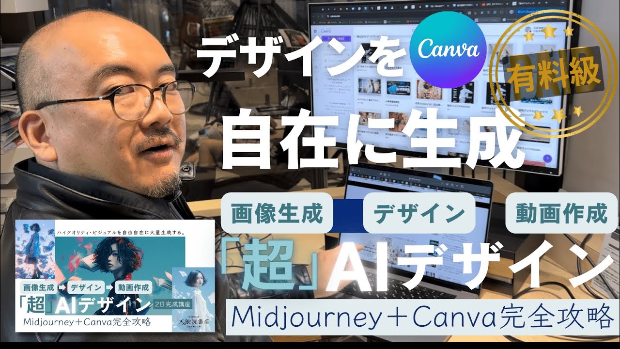 超有料級】MidjourneyとCanvaでハイクオリティ・デザインを自在に生成