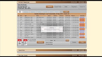 QT - SAAS - Arrivals and Departures