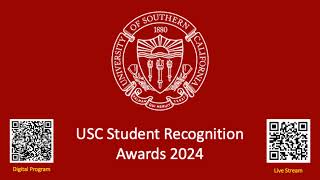 USC Student Recognition Awards 2024