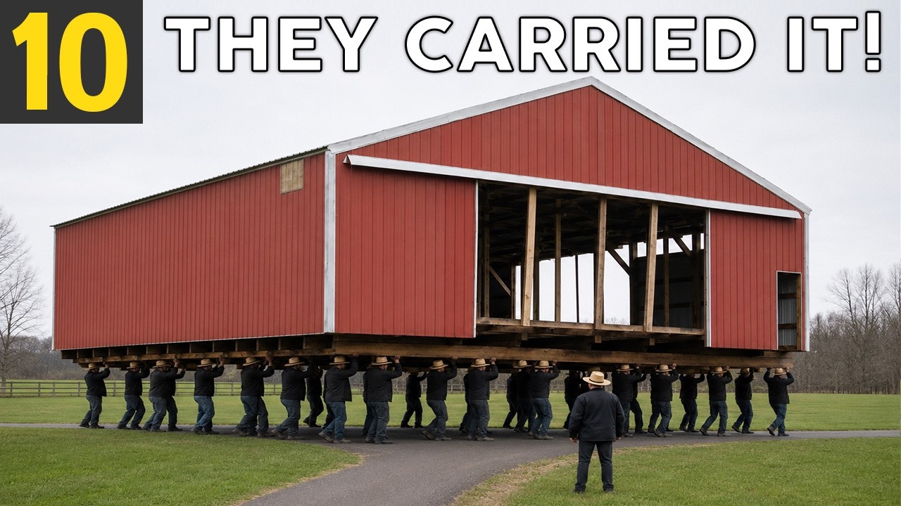 10 (WHOLE) Buildings That Were Moved in ONE PIECE