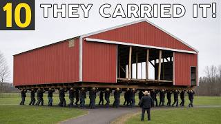 10 (WHOLE) Buildings That Were Moved in ONE PIECE