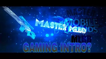 Gaming Intro Like Dynamo Gaming? EASY TUTORIALS