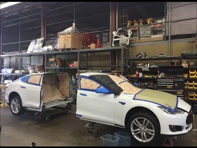 В Нидерландах из Tesla Model S сделали катафалк.. Фото.