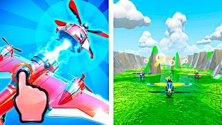 Impossible Plane Stunt Tracks 3D - Airplane Flight Merge Run - All Levels iOS Android GamePlay #7 screenshot 5