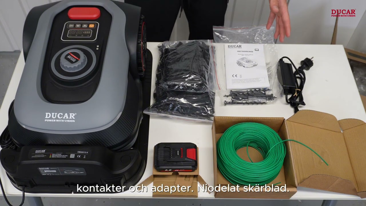 Ducar D001 robottiruohonleikkuri