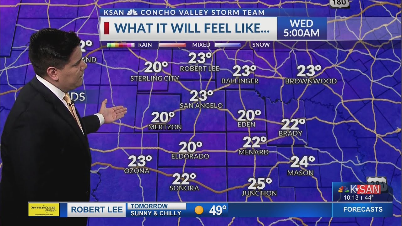 KSAN Storm Team 10pm Forecast Update - Tuesday February 25, 2020 - YouTube