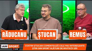 iAMsport LIVE 15 Octombrie | CUM MITUIA DINAMO ARBITRII FIFA. Ștucan x Răducanu x Răureanu