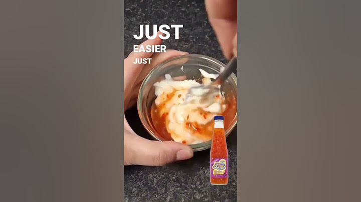 Sweet Chilli Mayo Dipping Sauce