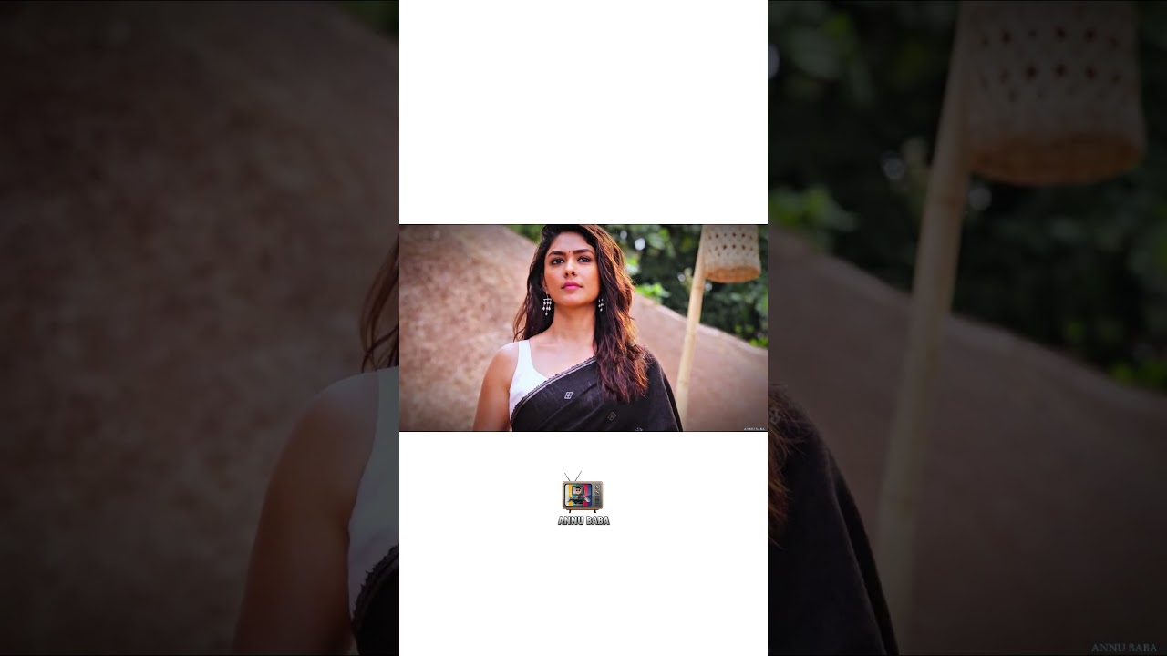 Dhol movie x Mrunal thakur in black saree x tumsa koi pyara | Kumar Sanu | #mrunalthakur #dhol #edit