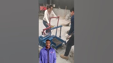 Mobile brick making machine for small scale building #fcnfm #youtubeshorts #building