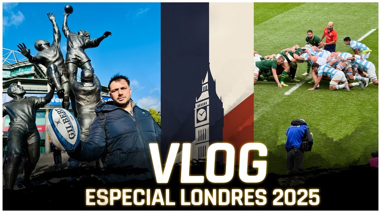 Los Primos en Twickenham | VLOG Rugby Championship 2025 desde adentro ...