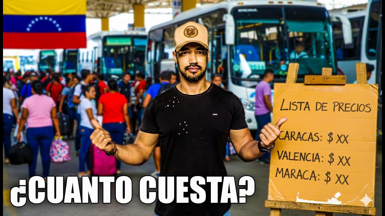 Venezuela HOY: Esto Cuesta VIAJAR POR TIERRA en VENEZUELA 2026