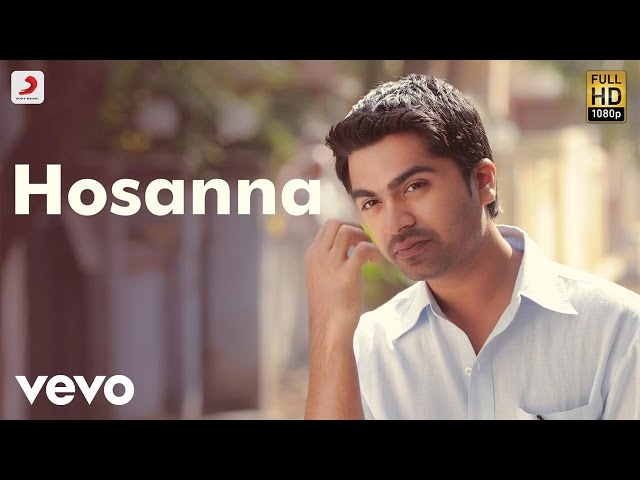 Vinnaithaandi Varuvaayaa - Hosanna Tamil Lyric | Rahman | STR, Trisha class=