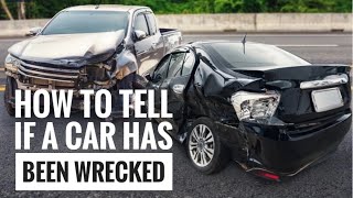20 year  body technician Shows how to tell if a car has been in an accident 20