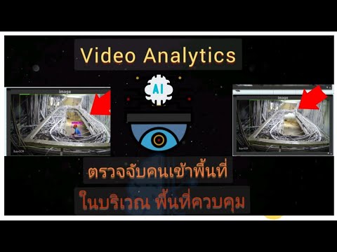 AI Plants Video Analytics AI ตรวจจับเพลิงไหม้ ตรวจจับการบุกรุกเข้าพื้นที่
