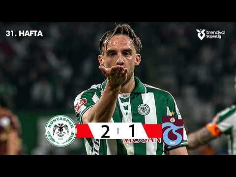 Konyaspor (2-1) Trabzonspor - Highlights/Özet | Trendyol Süper Lig - 2025/26 — football highlights