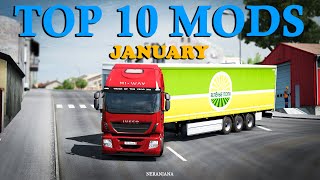 TOP 10 ETS2 MODS - JANUARY 2020 | Euro Truck Simulator 2 Mods