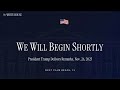 President Trump Delivers Remarks, Nov. 26, 2025