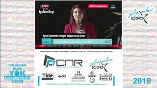 Semra Şenel 2018 Ege İdea Dergi Yılın Enleri Gala Gecesi Ödül Töreni