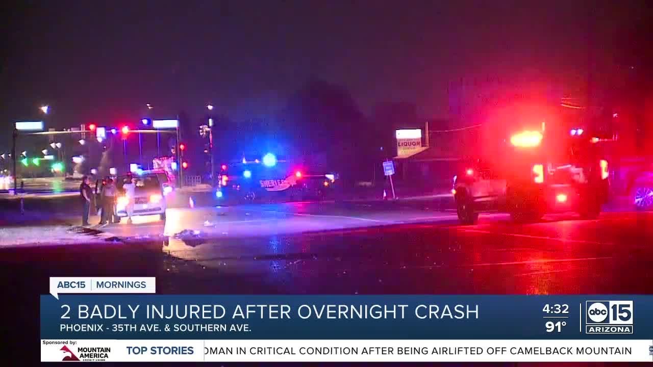 Phoenix police investigating two crashes involving pedestrians ...