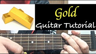 "GOLD" - Imagine Dragons | GUITAR TUTORIAL (Guitar Lesson) Chords - EASY