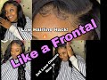 HOW TO: 5x5 Lace Closure Sew in | Like a Frontal Method | Low Hairline Hack🔥