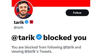Why I'm Not Friends with Tarik Anymore