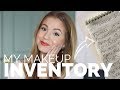 Makeup Inventory & Collection Goals UPDATE// How many items do I own NOW?