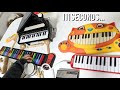 111 seconds memes with cool instruments