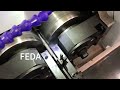 FEDA FD-12T Fully automatic thread rolling machine worm rolling#machine #automobile #engineering