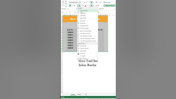 Excel All Borders | Technical Ustad