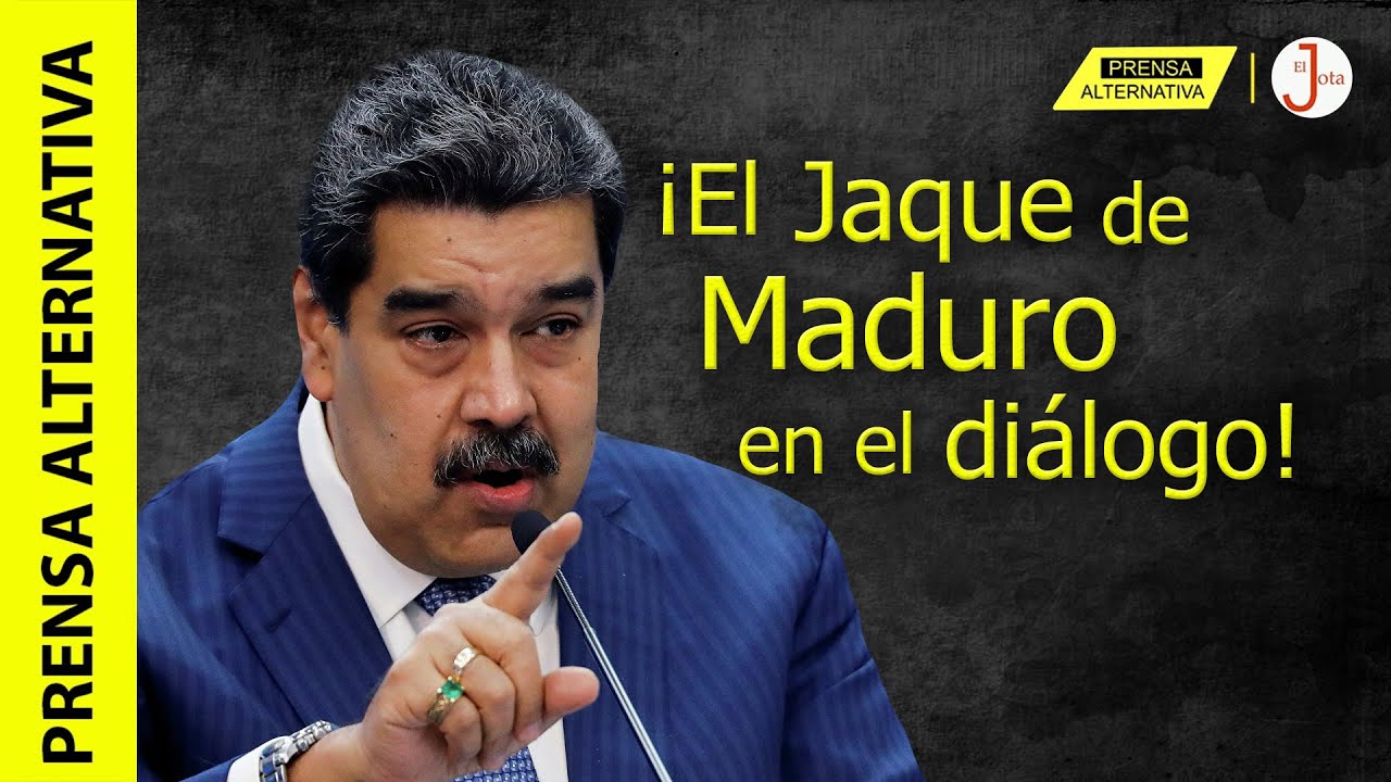 Jugada maestra: Maduro los lleva a la mesa y les exige levantar el bloqueo contra Venezuela!