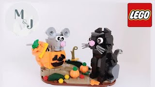 LEGO 40570 HALLOWEEN CAT & MOUSE || SPEED BUILDING #halloween #halloween2023 #legohalloween