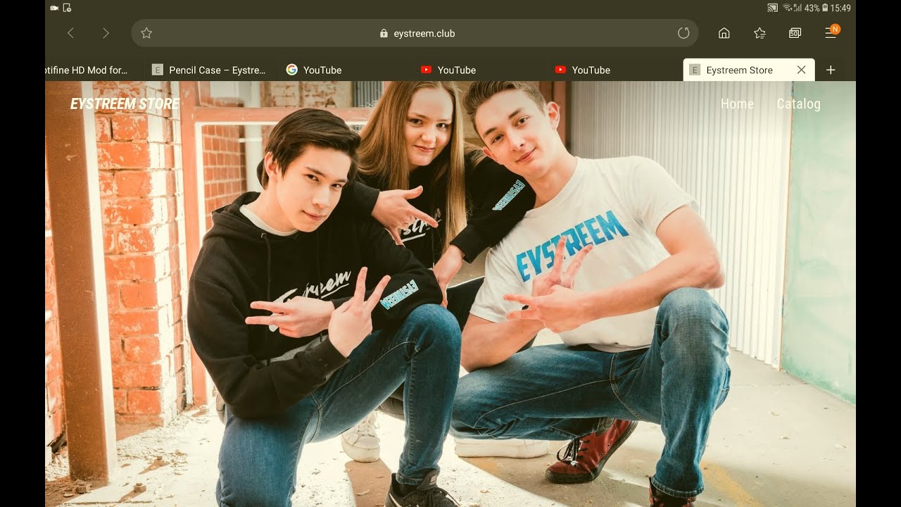 Ella and Ethan face reveal ( eystreem friend and girlfriend ) YouTube