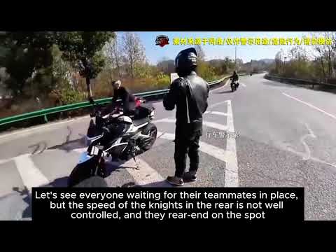 Rider failed to show off, gets on an accident instead