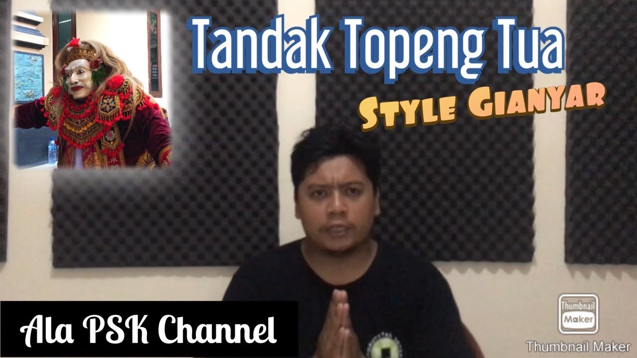 Tandak Topeng Tua (Gianyar) || Ala PSK Channel‼️