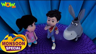 vir vs mad max vir the robot boy monsoon special compilation 08 cartoon for kids wowkidz