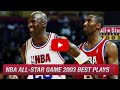 Throwback NBA All-Star Game 2003. East vs West - Full Game Highlights HD Jordan's last ASG