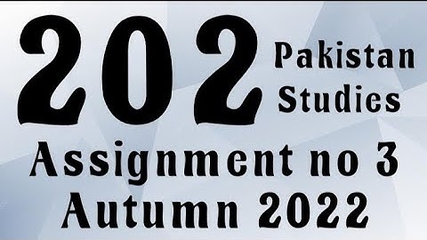 AIOU Code 202 Solved Assignment No.3 Autumn 2022 #aiou #aiousolveassignments
