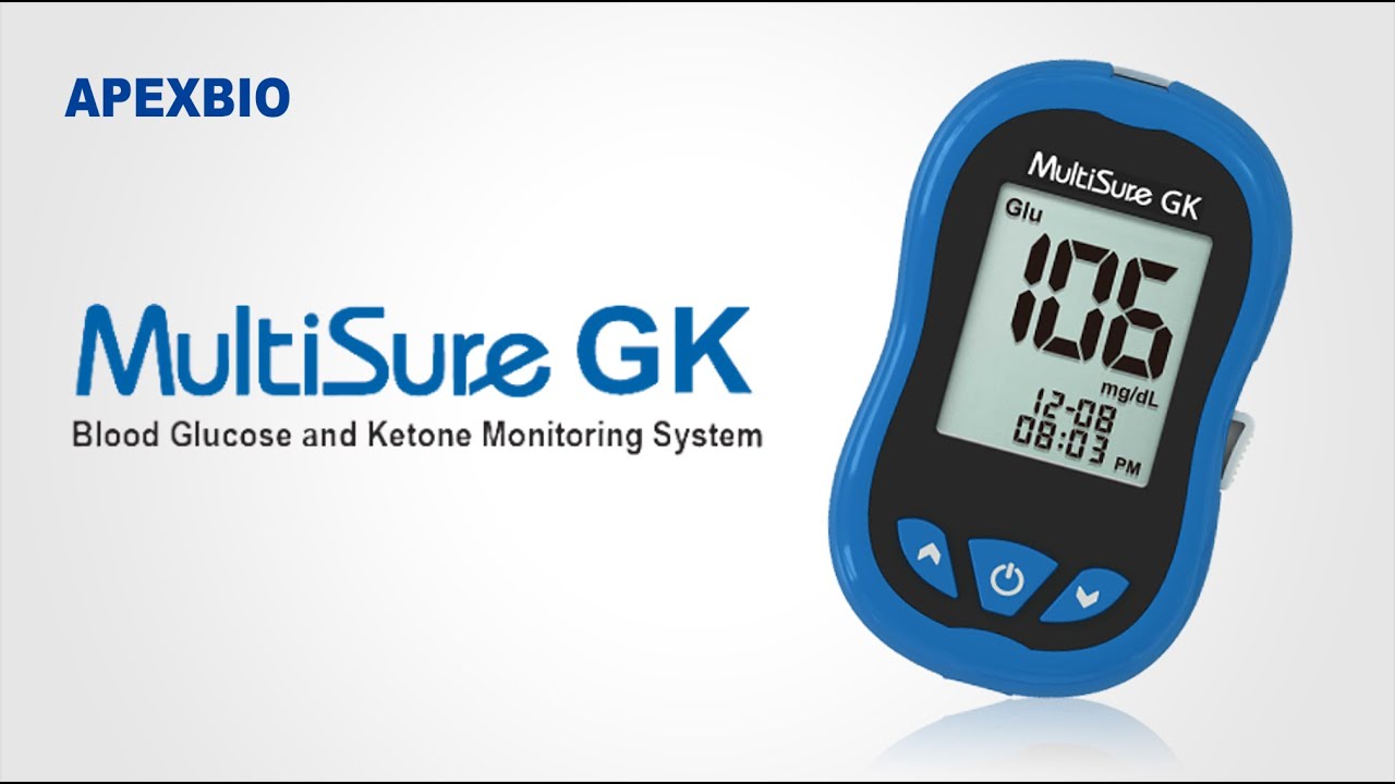 MultiSure GK Blood Glucose Test and Ketone Meter