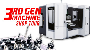 CNC Shop Tour:  An Inside Look at a Shop FULL of Horizontal Machining Centers!